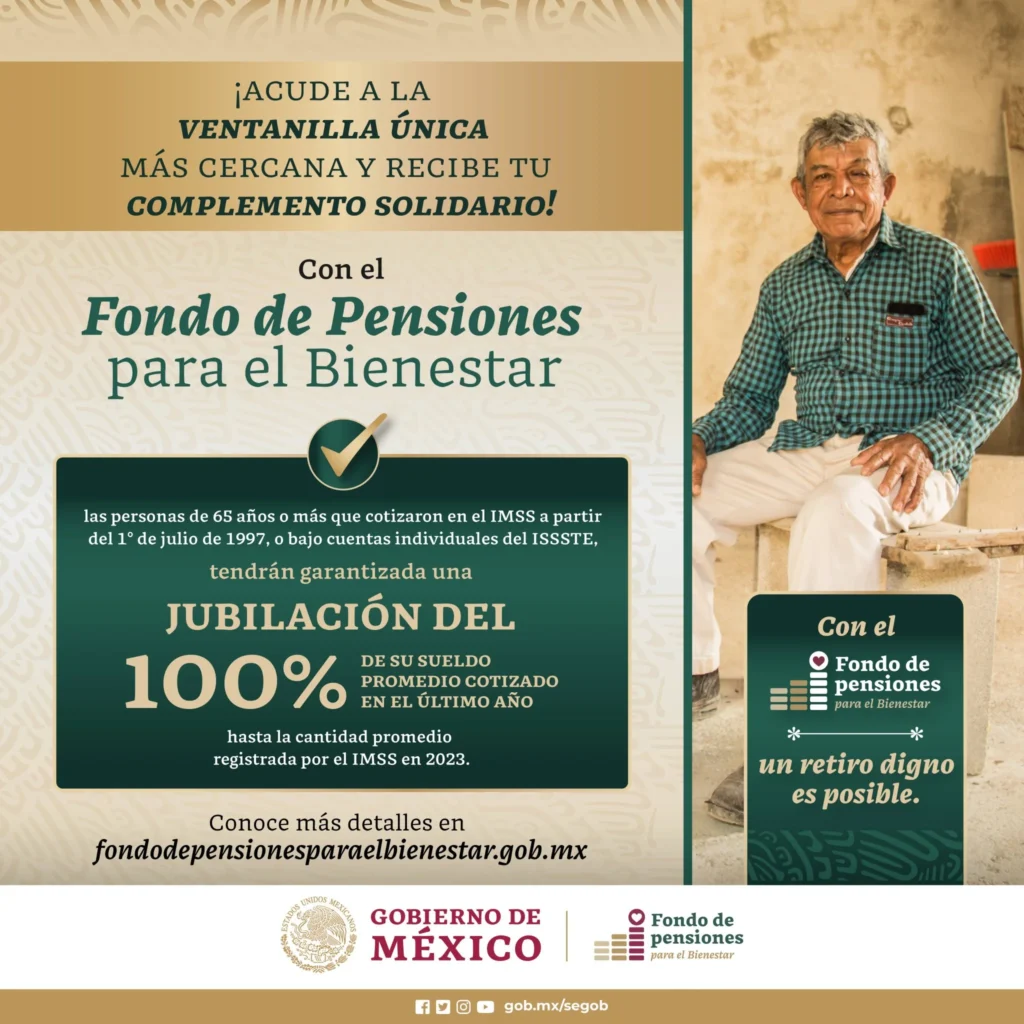 Fondo de pensiones para el bienestar Info Fovissste 2024